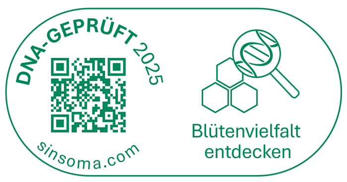Siegel: DNA-geprüft 2025 von Sinsoma